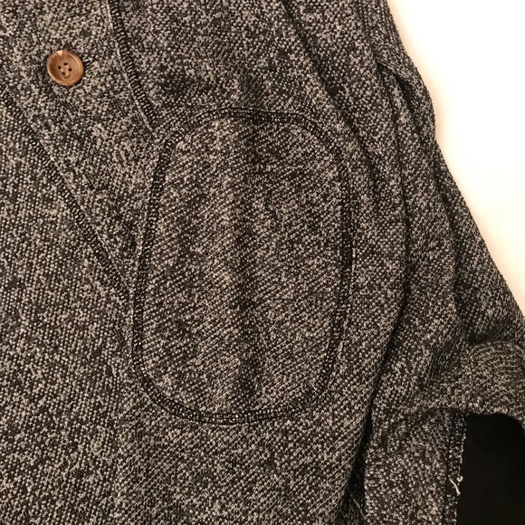 Black/Grey Soft Button Cardigan - Picture 2 of 6